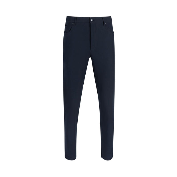 T.O. Men's 5-Pocket Slim Performance Pants - Navy