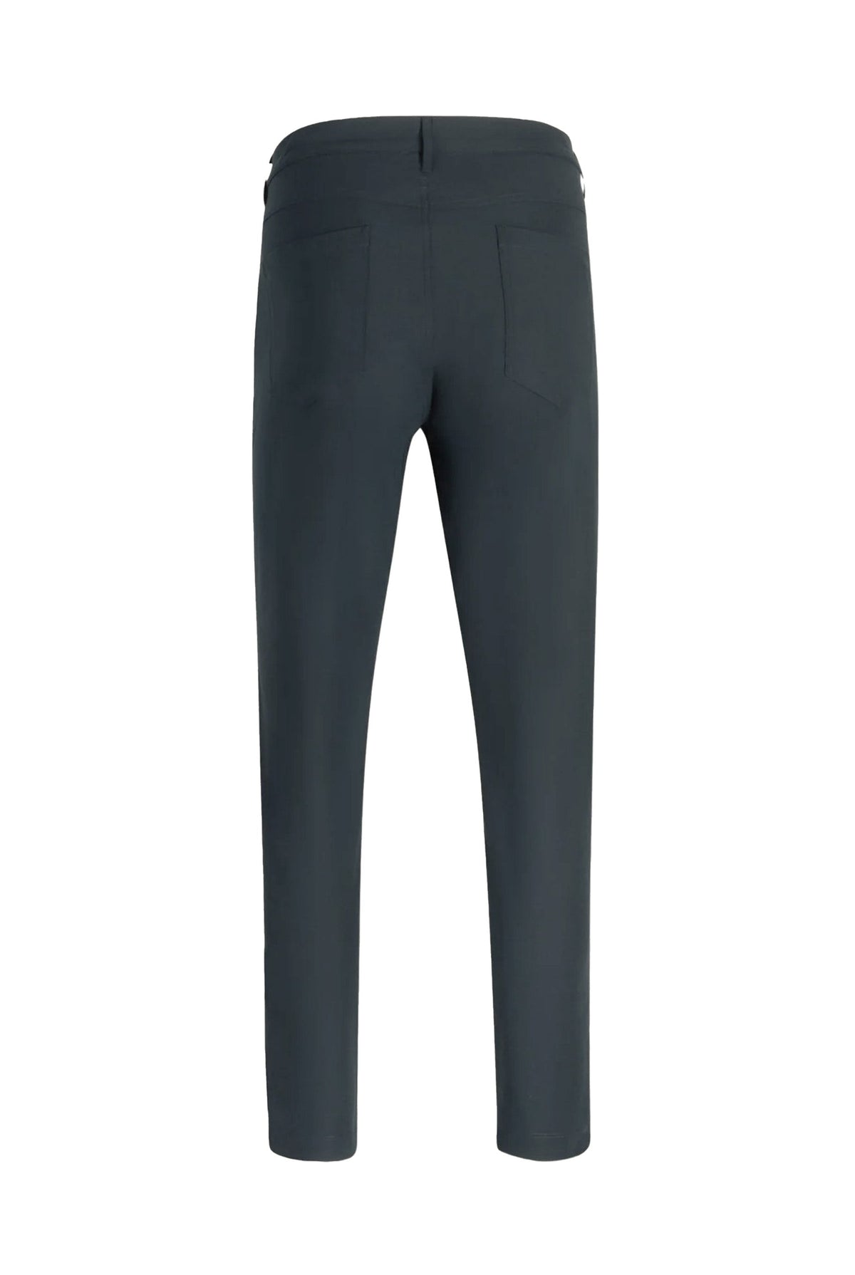 T.O. Men's 5-Pocket Performance Slim Pants - Dark Grey