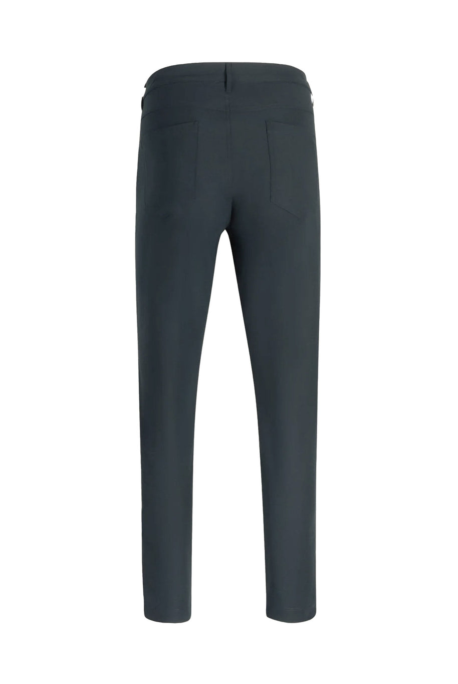 T.O. Men's 5-Pocket Performance Slim Pants - Dark Grey