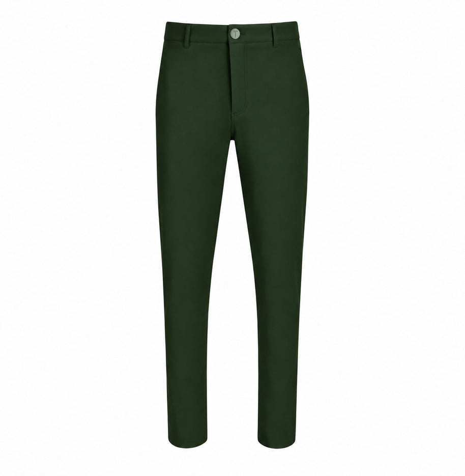 T.O. Men's 5-Pocket Performance Slim Pants - Green