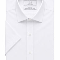 Boy's Platinum Stretch  White Dress Shirt