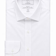 Men's Platinum Stretch White Dress Shirt