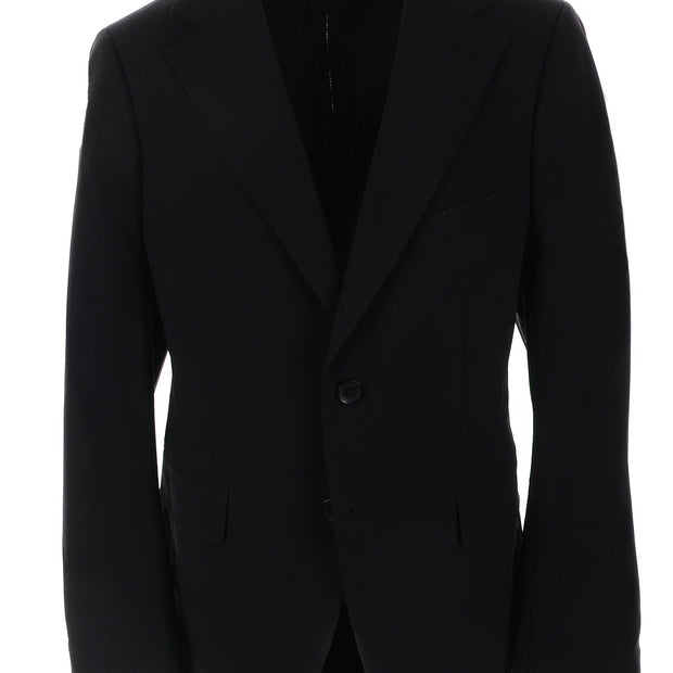 T.O Men's Performance Platinum Blazer Jacket - Black