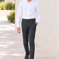 T.O. Boy's 5-Pocket Performance Pants - Dark Grey