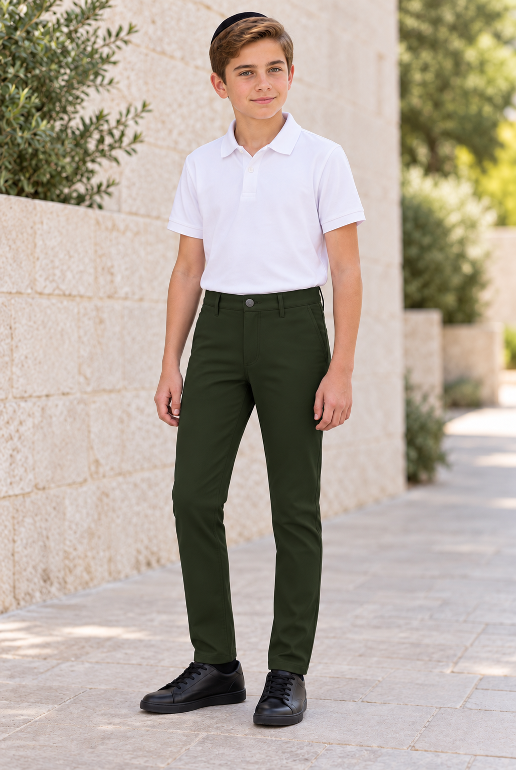 T.O. Boy's Performance Pants - Green
