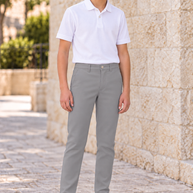 T.O. Boy's Performance Pants - Light Grey