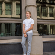 T.O. Boy's Performance Pants - Light Grey