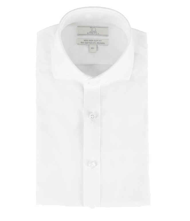 Men's Stretch Non-Iron Label Shirt