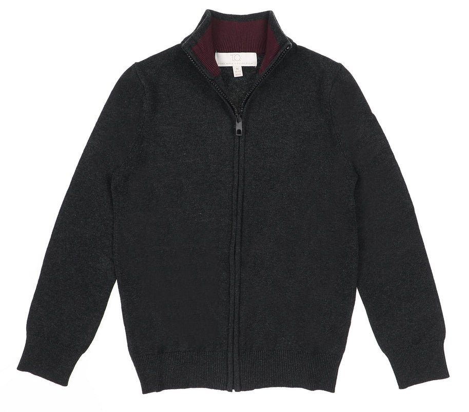 T.O. Collection Men's Full Zip Sweater