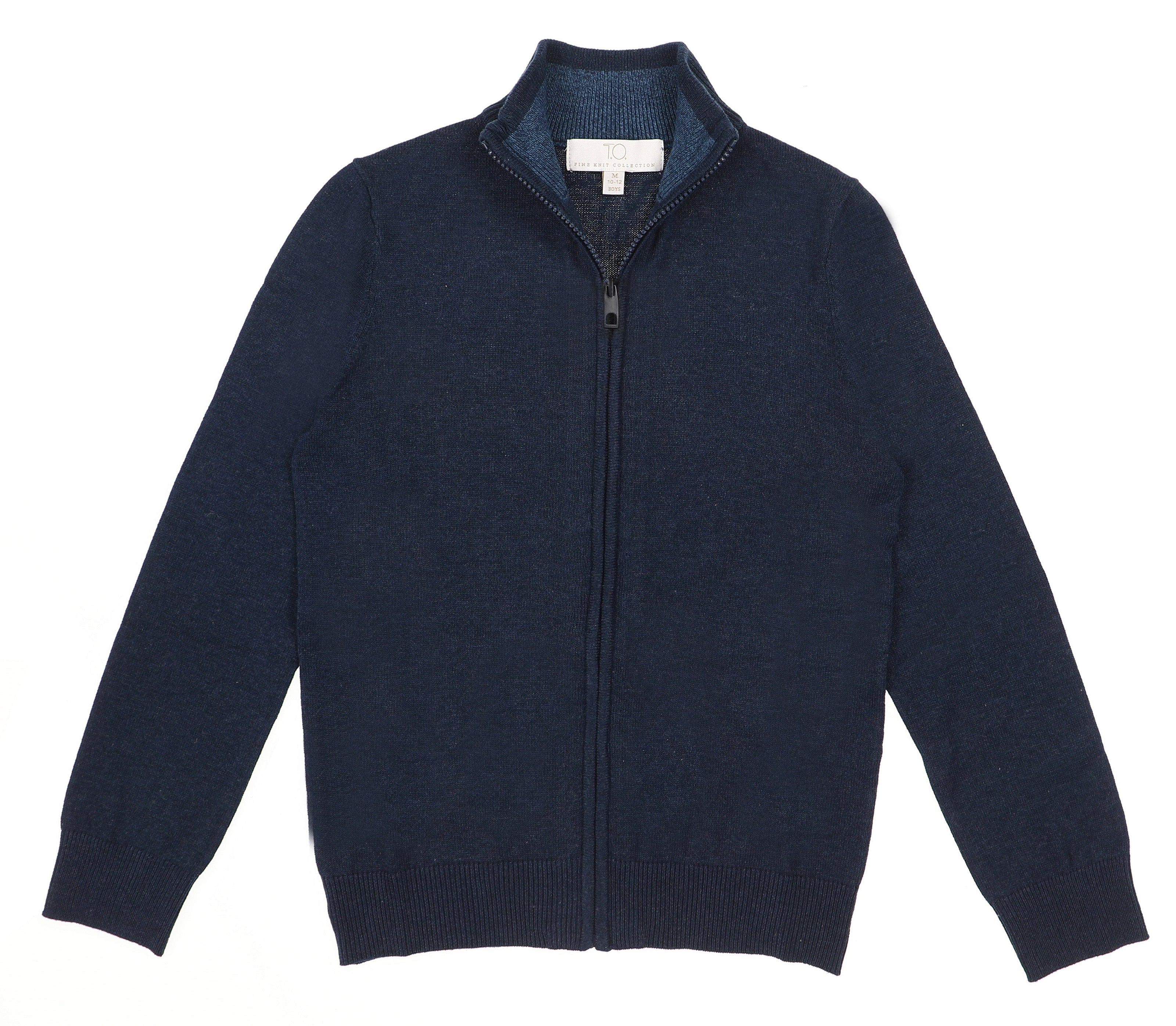 T.O. Collection Men's Full Zip Sweater