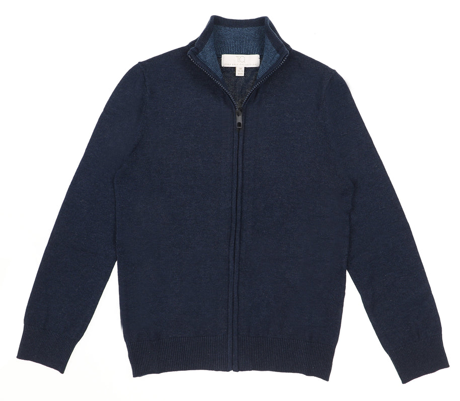 T.O. Collection Boy's Full Zip Sweater
