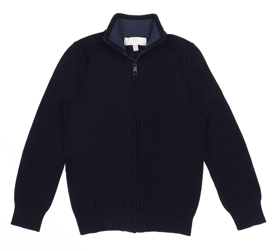 T.O. Collection Men's Full Zip Sweater