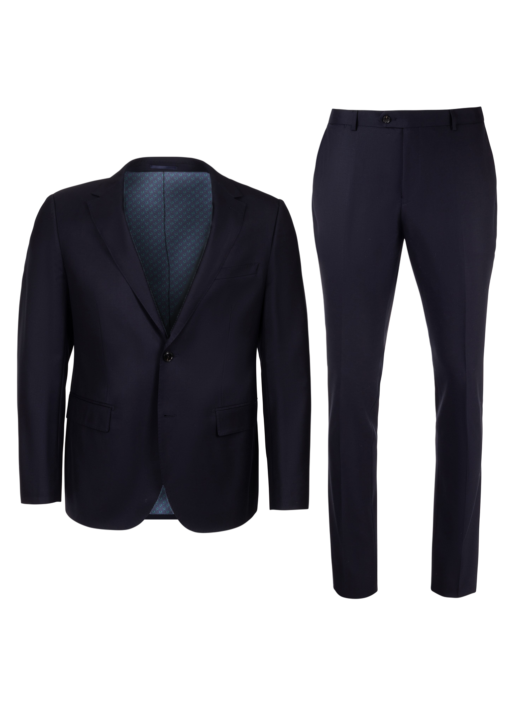 Men's Centrion Wool Suit - Navy