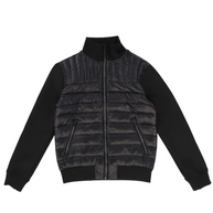 T.O. Collection Boy's Jackie Light Bomber Puffer Jacket - Black