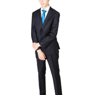 Boy's Centrion Wool Blazer - Navy