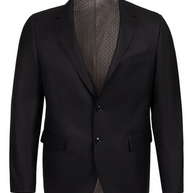 Men's Cardeliano Wool Blazer Jacket - Black