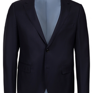 Men's Cardeliano Wool Blazer Jacket - Navy