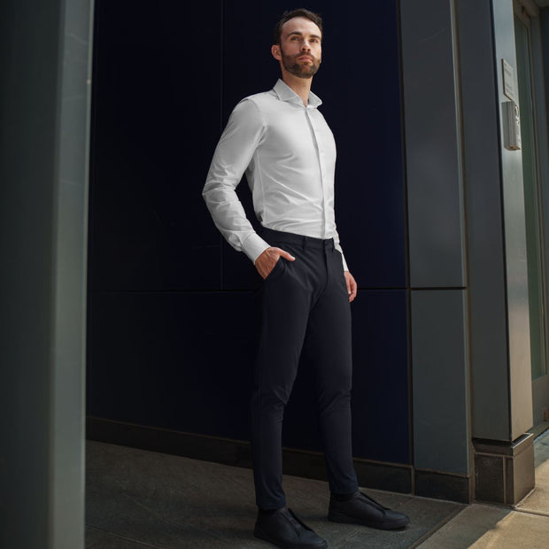 T.O. Men's 5-Pocket Slim Performance Pants - Black