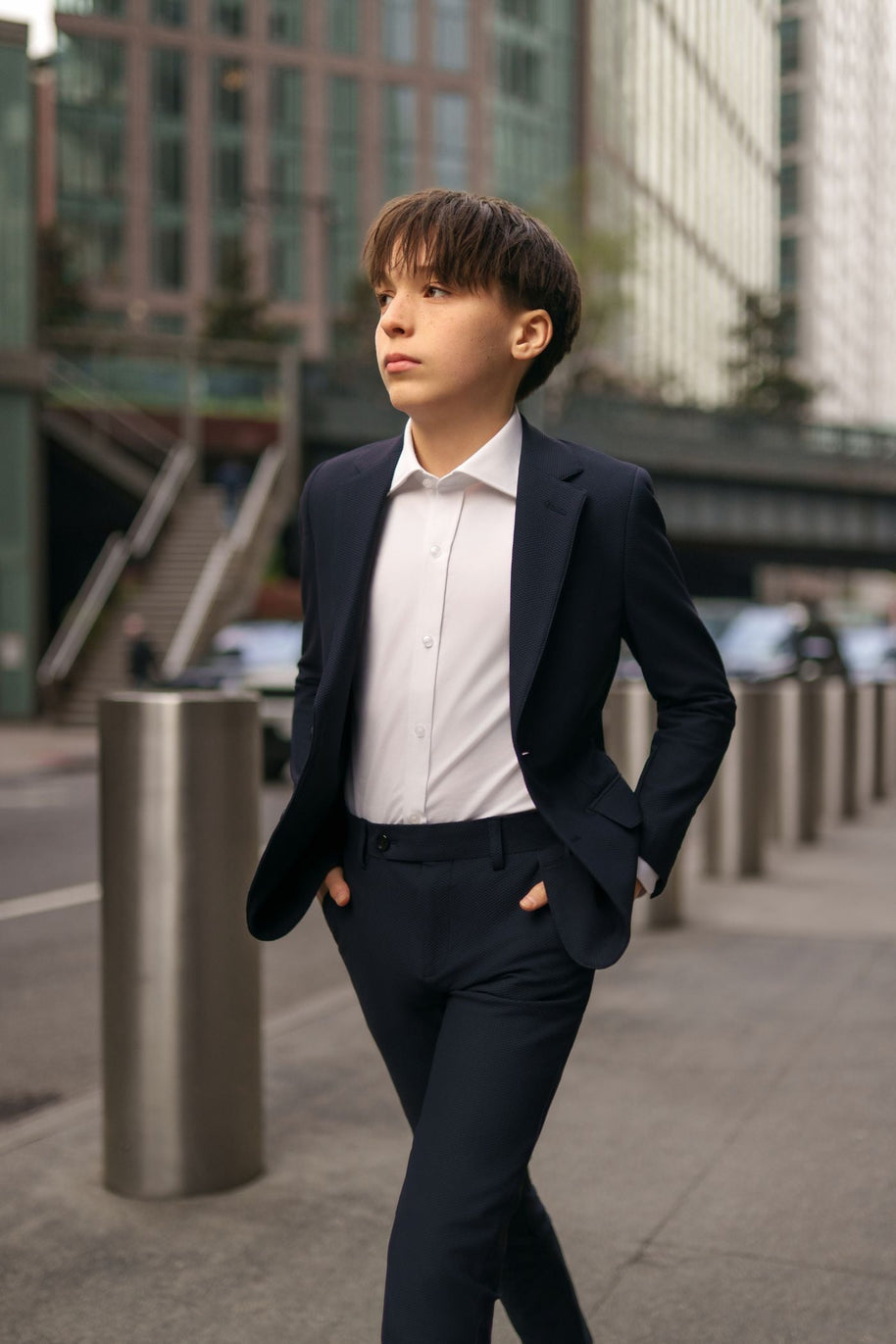 T.O Boy's Cloud Blazer Jacket