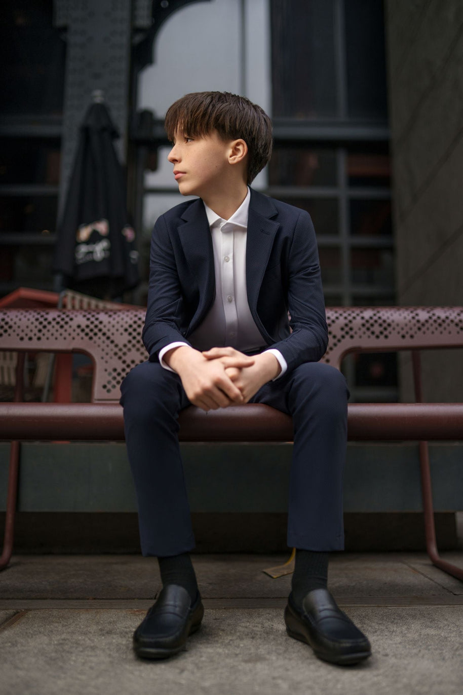 T.O Boy's Cloud Blazer Jacket