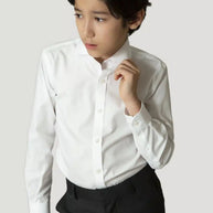 Boy's Green Label White Non-Iron Dress Shirt