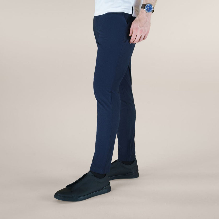 T.O. Men's Performance Slim Pants - Blue
