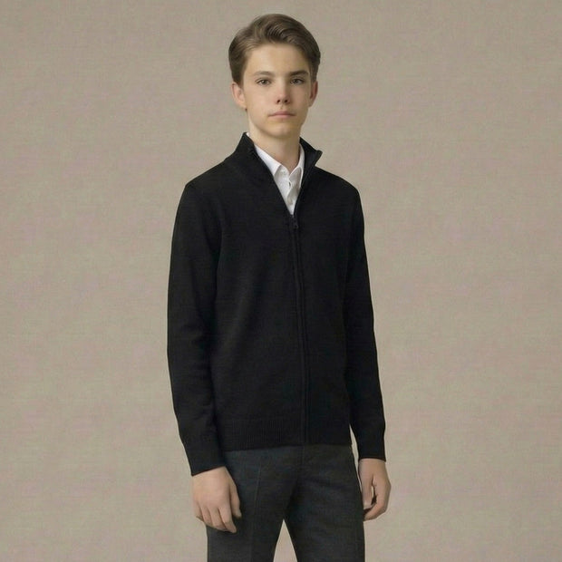 T.O. Collection Boy's Full Zip Sweater