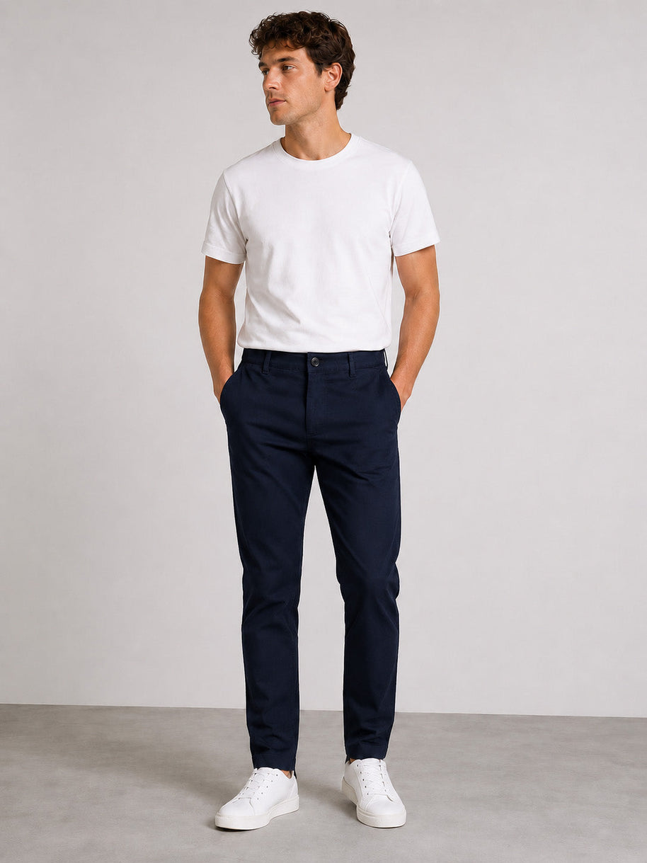 T.O. Men's Flex Casual Pants - Navy