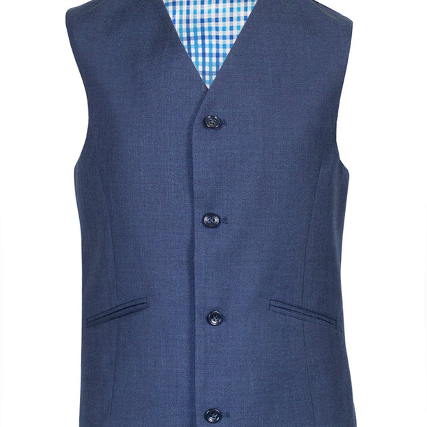 Boy's TR Vest - Heather Blue