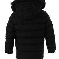 Black Nixon Coat with Black Fur