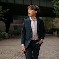 T.O Boy's Performance Platinum  Blazer Jacket