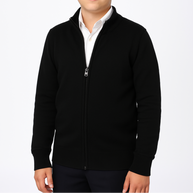 T.O. Collection Boy's Full Zip Sweater